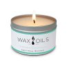 Wax and Oils Soy Aromatherapy Scented Candles Peppermint Eucalyptus 8 oz